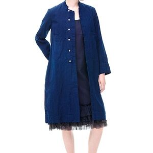 DOSA Indian Coat in Indigo